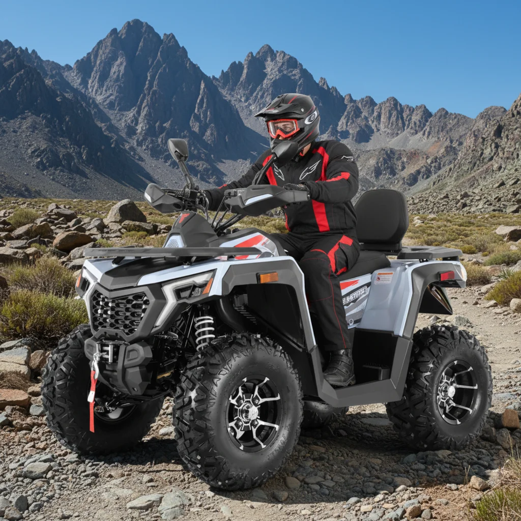 Tao Motor 2026 New EEC T3B Road Legal 4x2 Automatic Chain Drice Adult Quad Bike ATV 250cc with CE EPA
