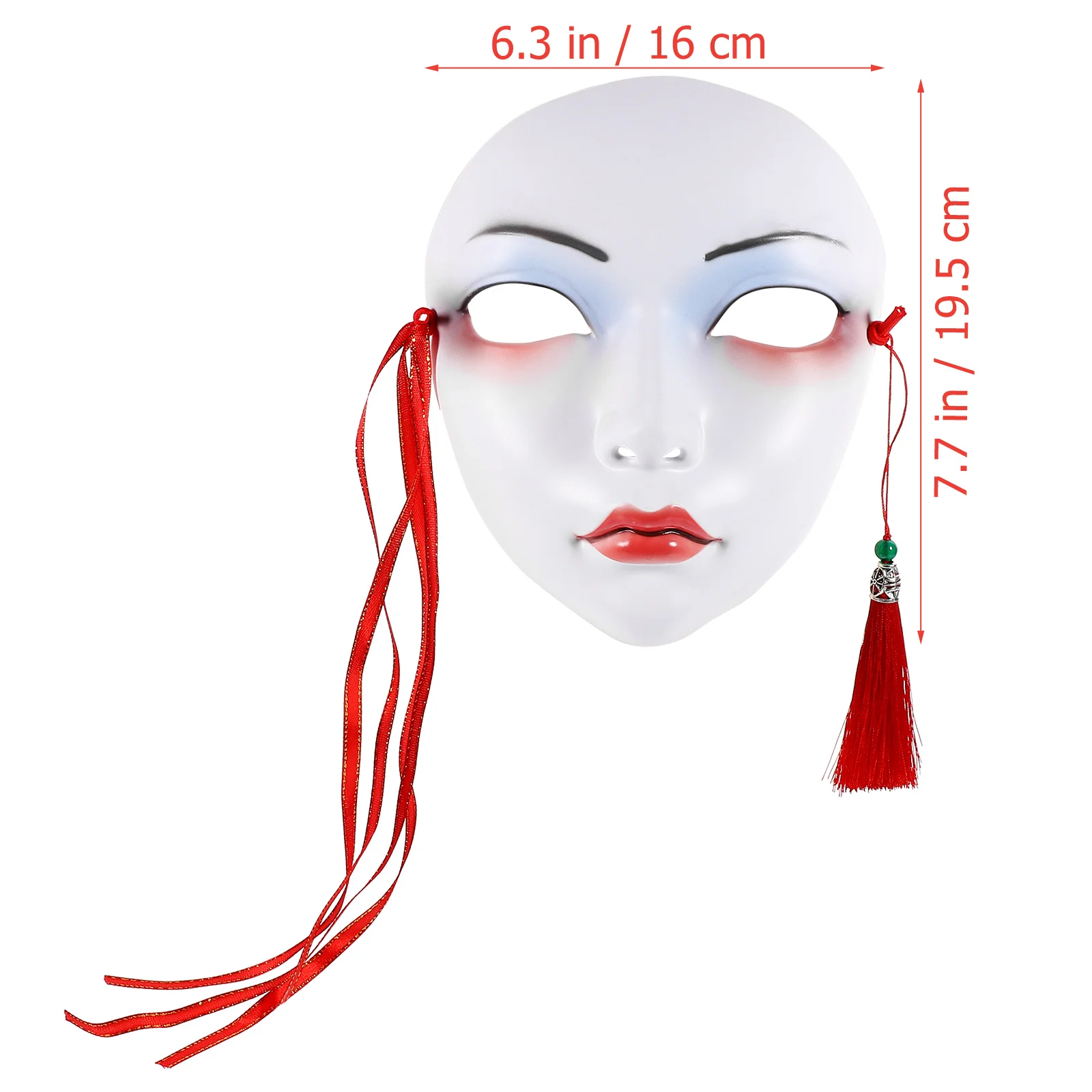 Chinese Style Cosplay Mask Halloween Party Mask Festival Evening Prom Ball Mask