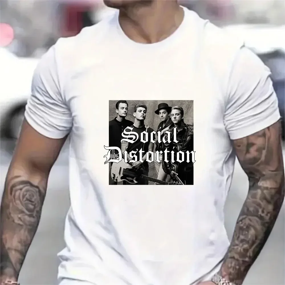 2024 New Men's Tshirt Social Twist - American Punk Rock Band Tee Size XS To 3Xl Hip Hop Tshirt Ropa Hombre Camisetas