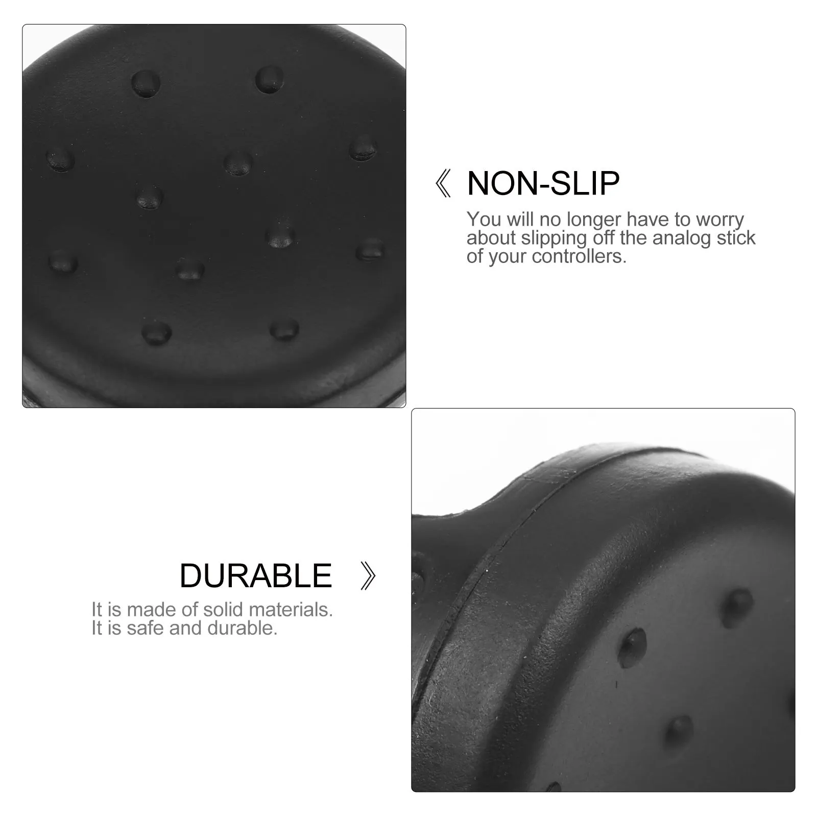 

2pcs Joystick Thumb Grip Caps Silicone Non-Slip For Game Controller Analog Stick Protection Durable Wear Resistant Joystick
