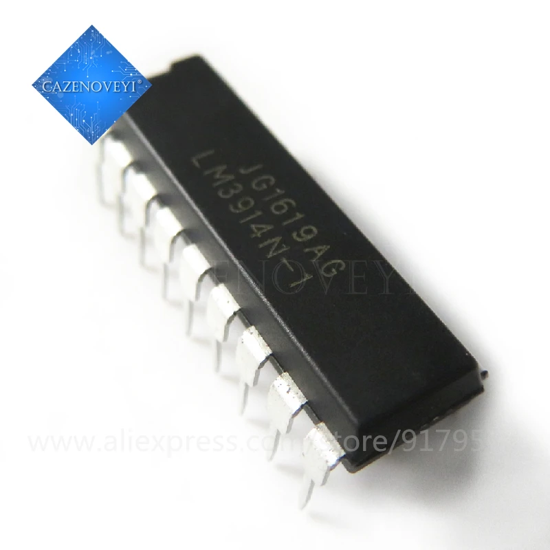 5pcs/lot LM3914N-1 LM3914N LM3914 DIP-18 In Stock