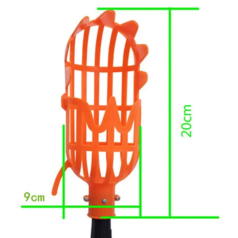 Kosz ogrodowy zbierak do owoców narzędzie do zbierania plastikowe owoce zbierak do owoców na dużej wysokości, zbierając narzędzie do zbierania