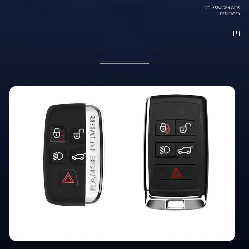 TPU Car Key Case Cover Smart Remote Protection Shell For Land Rover Range Rover Evoque Discovery Sport Velar Keyless Accessories