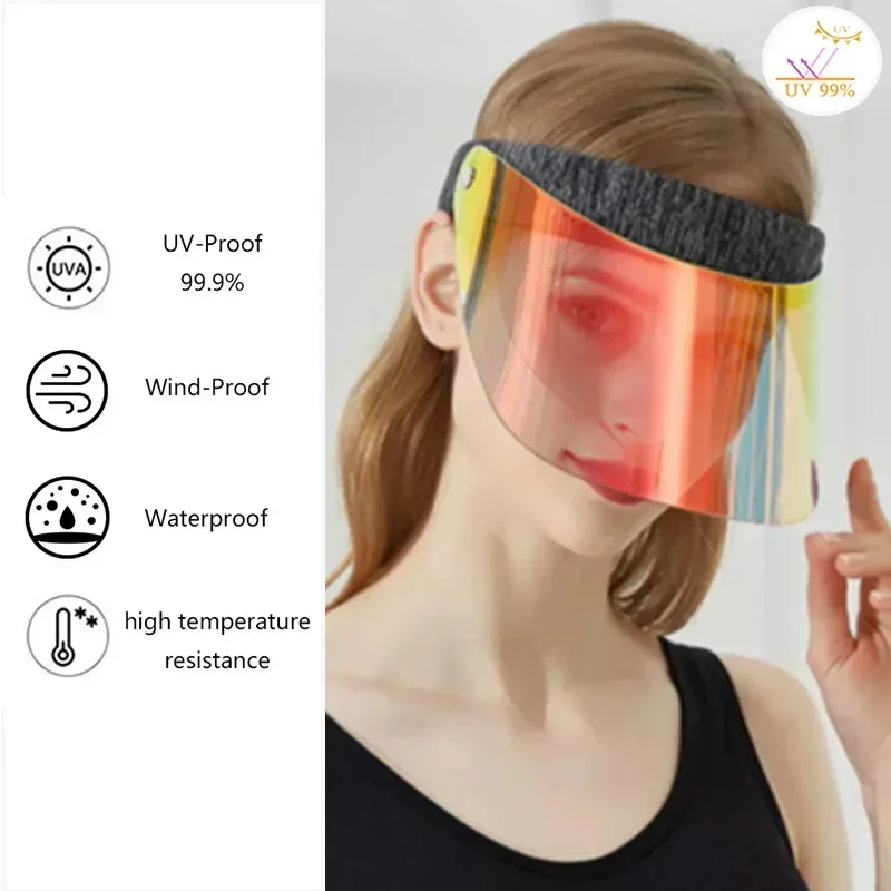 

Sun Visor New Fashion Leisure Sun Protection Hat Golf Hat for Outdoor Sport Hiking Cycling Fishing Cap UV Protection Water Proof