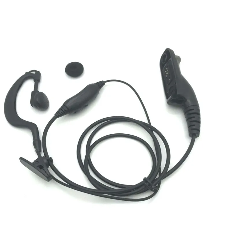 

Eea Hook PTT Earpiece Headset Microphone for Motorola Xir P8268 P8668 APX2000 APX6000 APX7000 DP3400 DP3600 DP4400 DGP6150 Radio