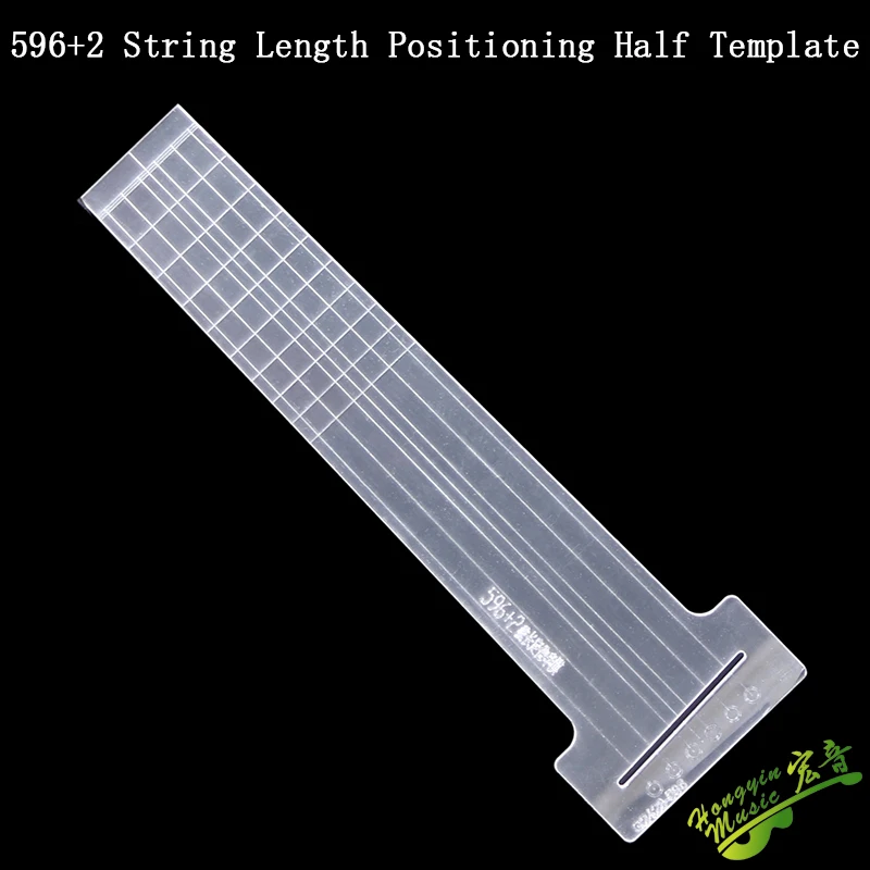 Ukulele Guitar Fingerboard, Fret, Bridge, Point Of Articulation Positioning Transparent Acrylic Template Guitar Making Molds