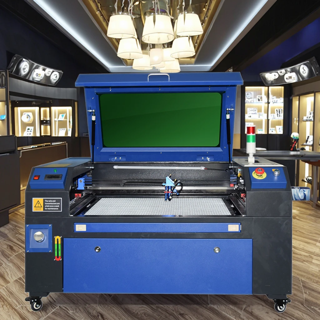 

Ruida CO2 Engraving Machine Cheap Granite Stone For Wood Paper MDF Supports LAS DXF DST Formats Models 6040 7050 9060