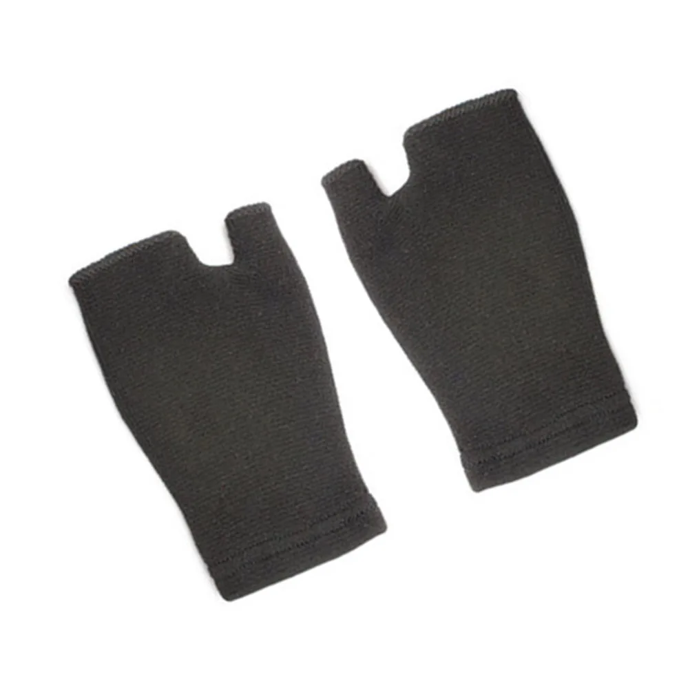 

Breathable Wrist Support Gloves Black Elastic Fit Non-Slip Riding Exercise Cycling Outdoor Sports Riding Gloves for Woman