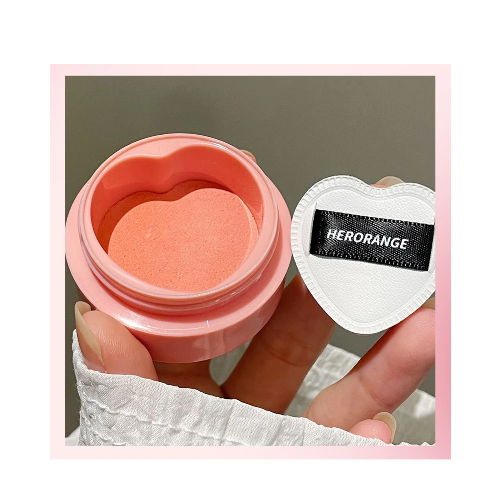 Natural Air Powder fard Blush Palette Sweatproof Cheek Contour Face Blusher Brighten Cream Face Powder Makeup Cosmetic