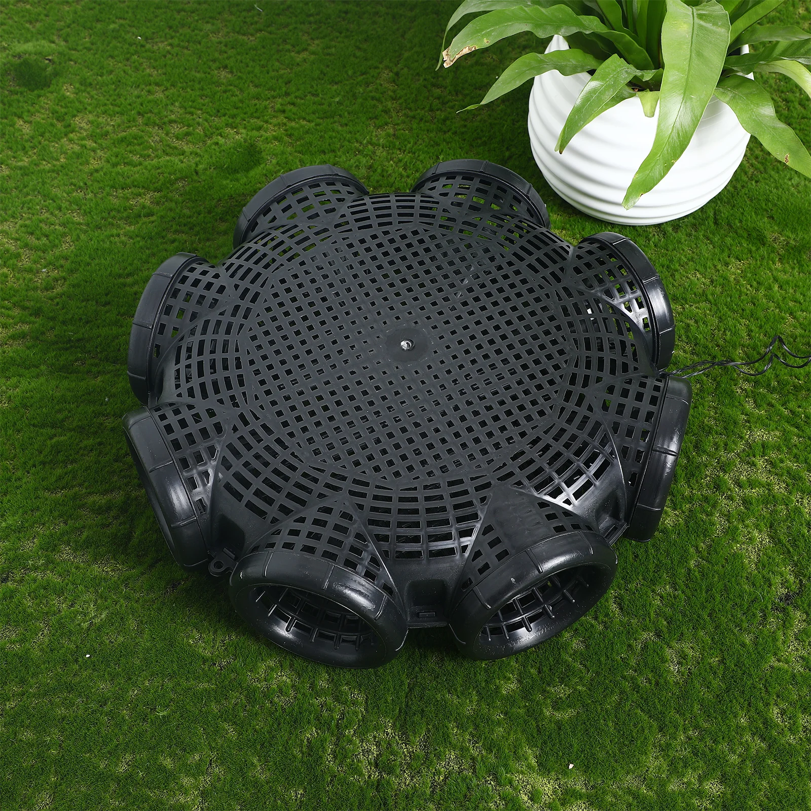 

Eel Basket Fish Cage Lobster Net Bait Bucket PP Material Handmade Durable Reusable Compact Lightweight Breathing Easy