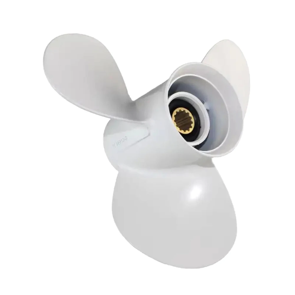 Boat Propeller Stainless Steel 11 18 x 13 Inch 13 Tooth 3 Blade Right Hand Rotation Compatible with 40 to 60HP for outboard