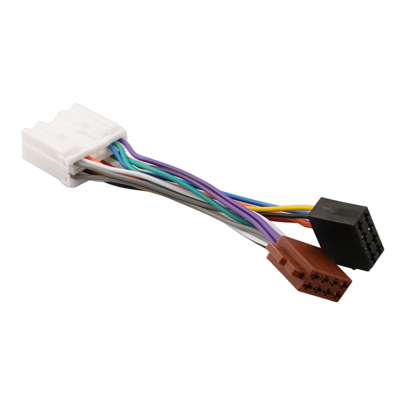 For Mitsubishi 1995-2006 ISO Radio Harness Car Stereo Adapter Car Audio Installation Black Reliable Performance