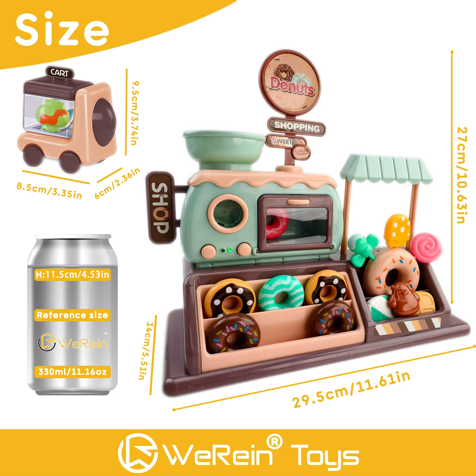 Simulation Dessert Vending Machine Role-playing Toy for Kids Educational Pretend Play Food Machine Toy