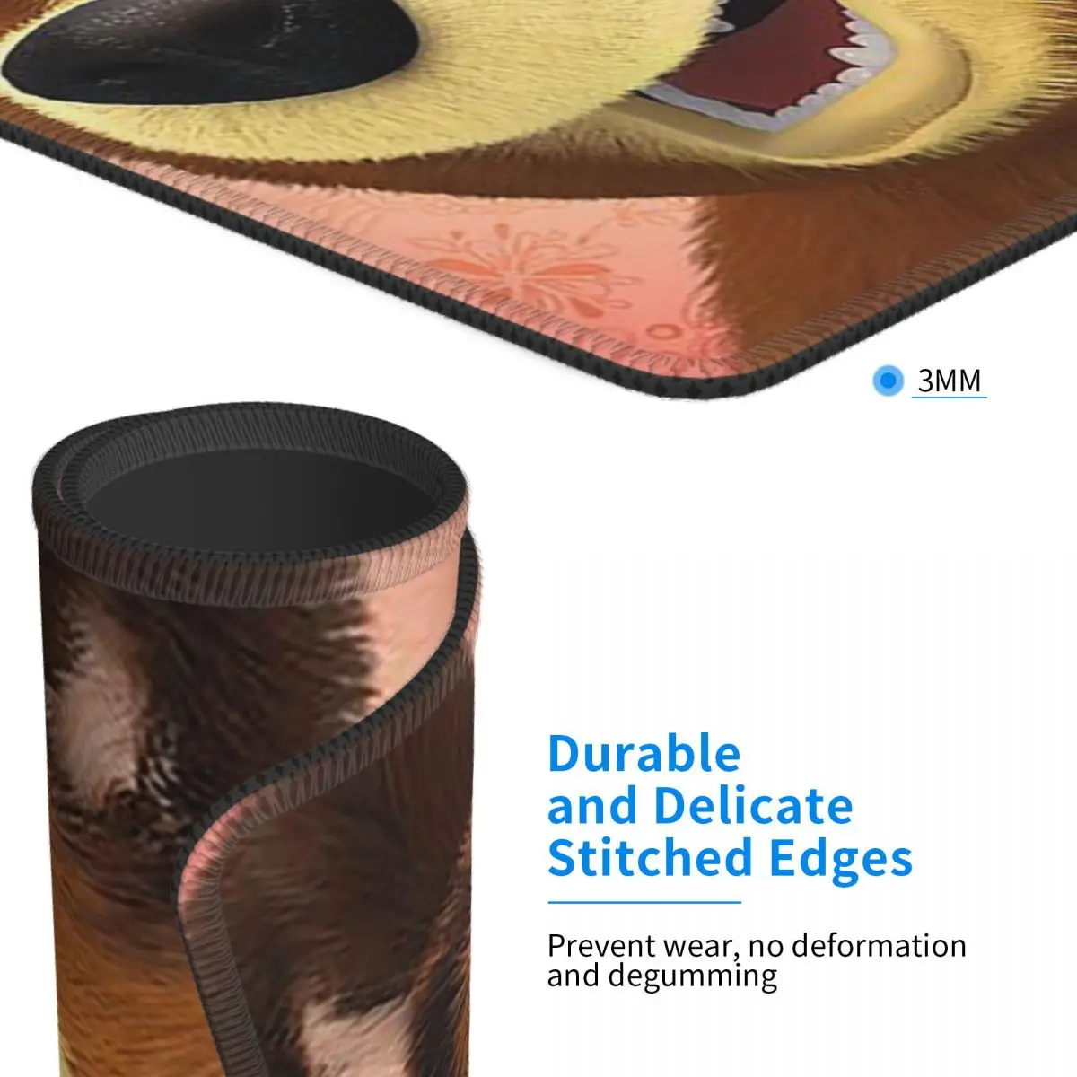 

Cartoon Masha And The Bears Multi-size Mouse Pad Computer Keyboard MouseMatGamer PC Laptop Desk Mat OfficeAccessories Table Mats