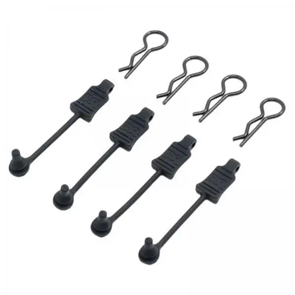 RC Body Clip Retainer Plastic Fixed Buckle Lock Replacement Parts for ARRMA 1 10 Car Accessories