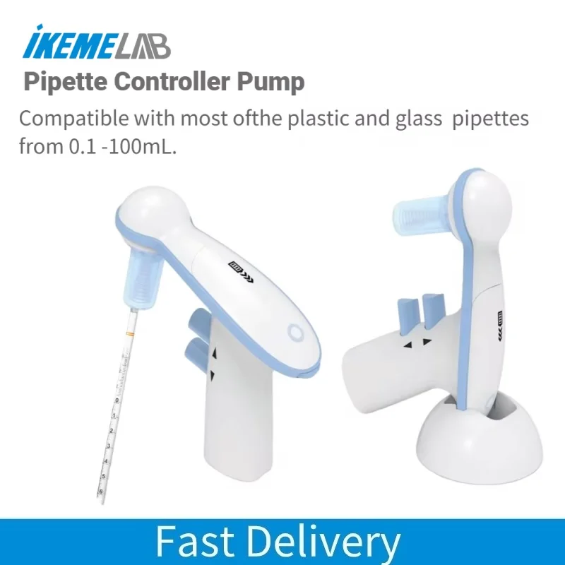 IKEME Levo ME Large Capacity Electric Pipette Filler Pump 0.1-100ml Large Volume Automatic Pipette Laboratory pipette