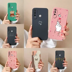 Cases For Huawei Honor 10i 20i 20e Colorful Love Heart Liquid Durable Shockproof Non-slip Cover For honor 10i 20i 20e Coque