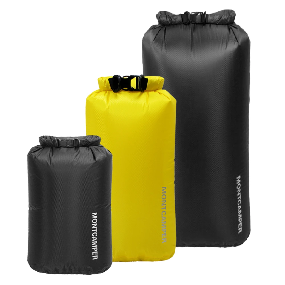 

10L/5L/3L Waterproof Dry Sacks Pack of 3 Lightweight Waterproof Storage Dry Bags for Outdoor Camping Boating Hiking Rafting