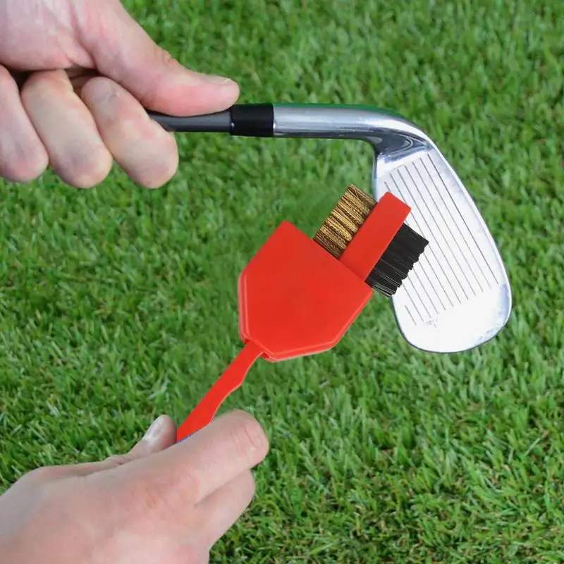 Golf Club Brush Cleaner Golf Club Groove Cleaner Double Sided Golf Cleaning Tool Golf Club Brush Scrub Groove Cleaner For Men