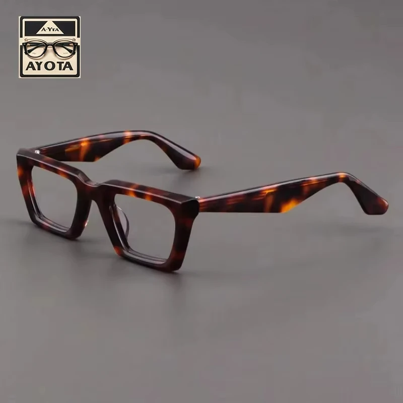 new-vintage-thickened-glasses-frame-for-men-wide-border-cat-eye-acetate-optical-reading-women's-fashion-prescription-glasses