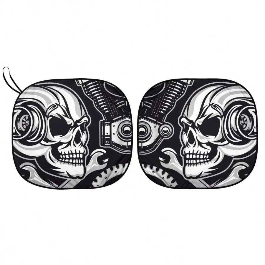 Bloqueador de calor para conducción de automóvil, plegable, compacto, tamaño máximo, negro, 28,00 x 31,50 pulgadas