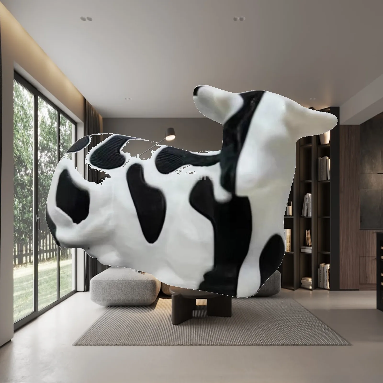 Fidget Desk Toy Novelty Toy Cow Shape Gift Novelty Table Centre Decoration 3D Printed Toy Sensory Toy for Kids Boys Girls