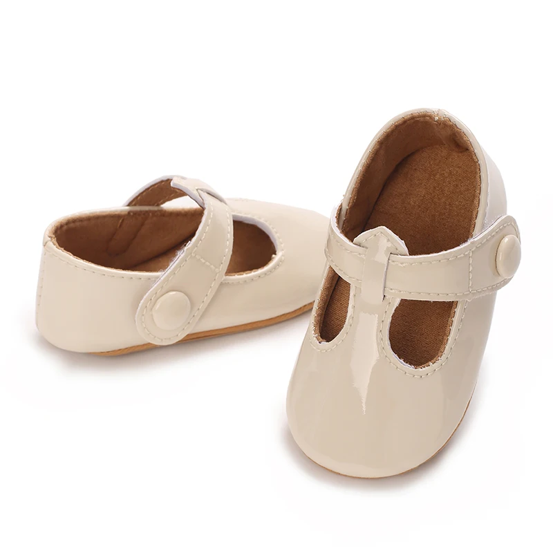 5-Farben neue 0-18mmonate rretr Mary Jane Frühling Babys chuhe Pu Neugeborene Mädchen Schuhe erste Wanderer Prinzessin Bowknot Baby Prewalke – Detail 18