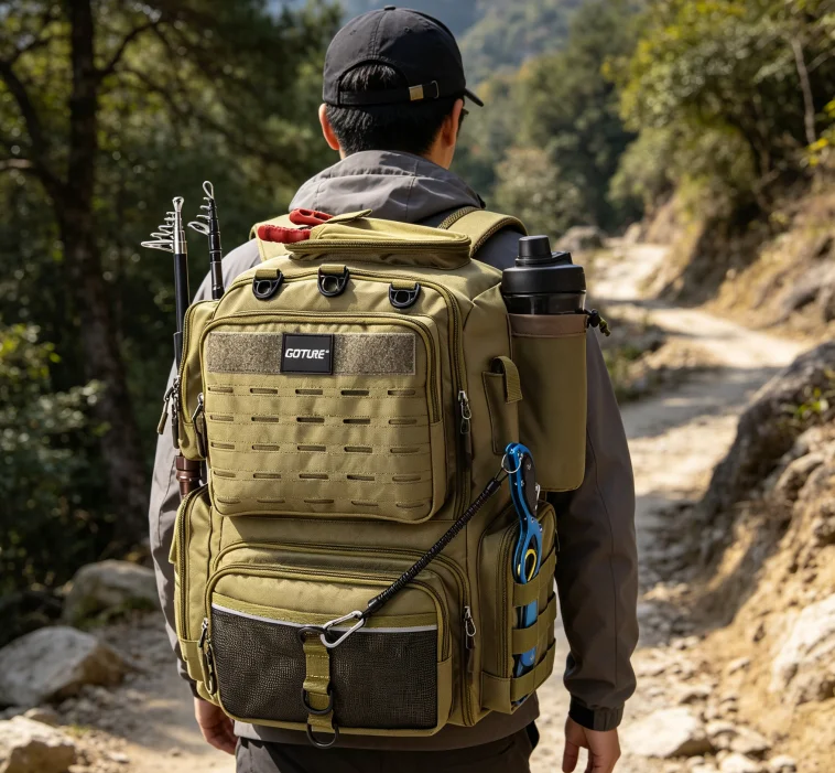

Multifunctional Backpack Waterproof Large Capacity Durable Storage Bag for Outdoor Travel Mountaineering Camping 2026 New