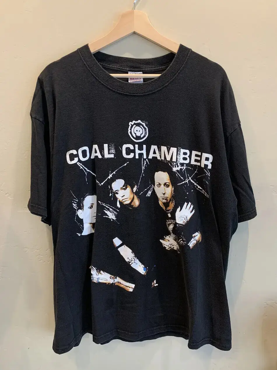 Coal Chamber Stand For Something short sleeve black shirt men women KTV7882