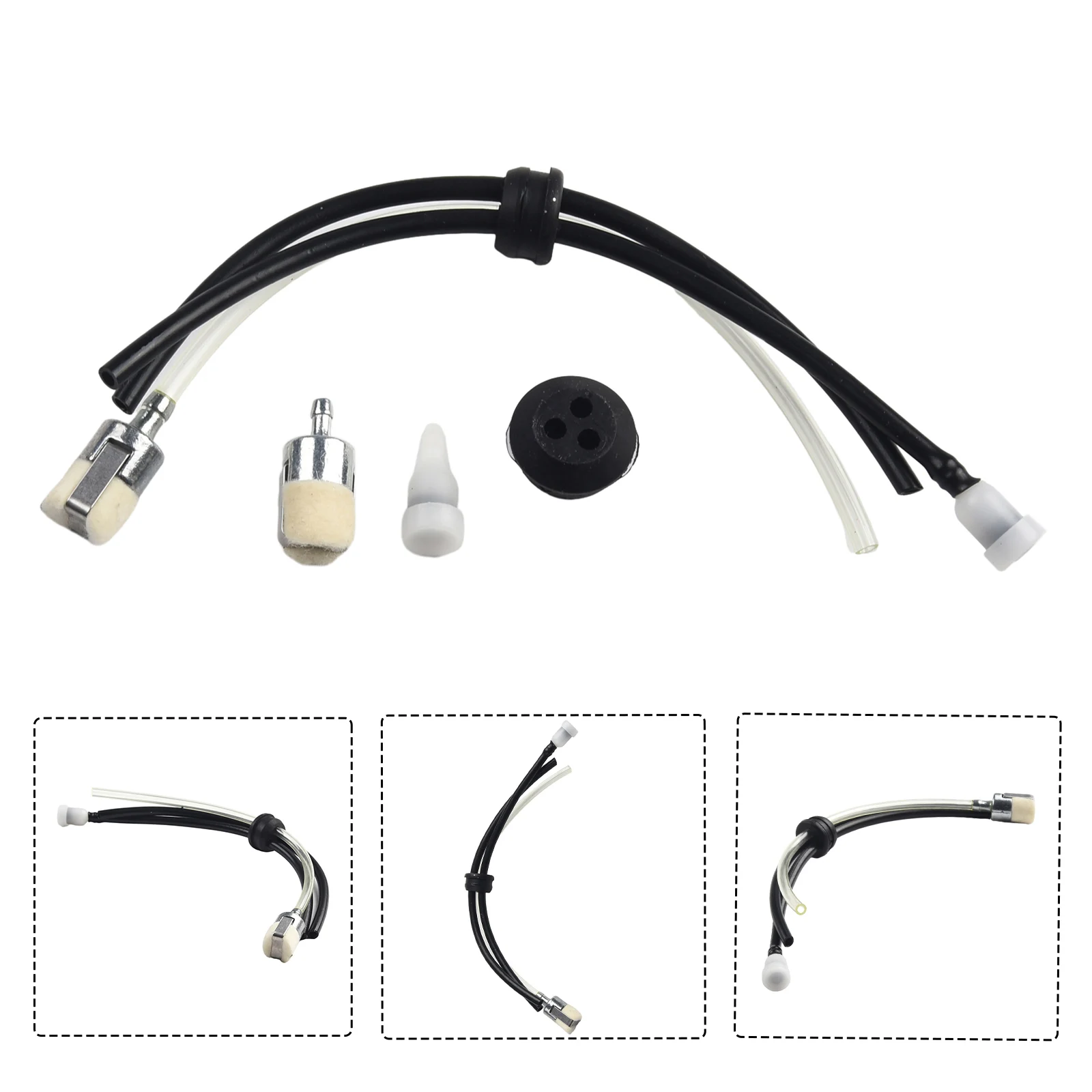 DIY Fuel Line Equipment Filter For ECHO SRM V13700003 Parts Professional Repair Replacement Kit Spare Supplies