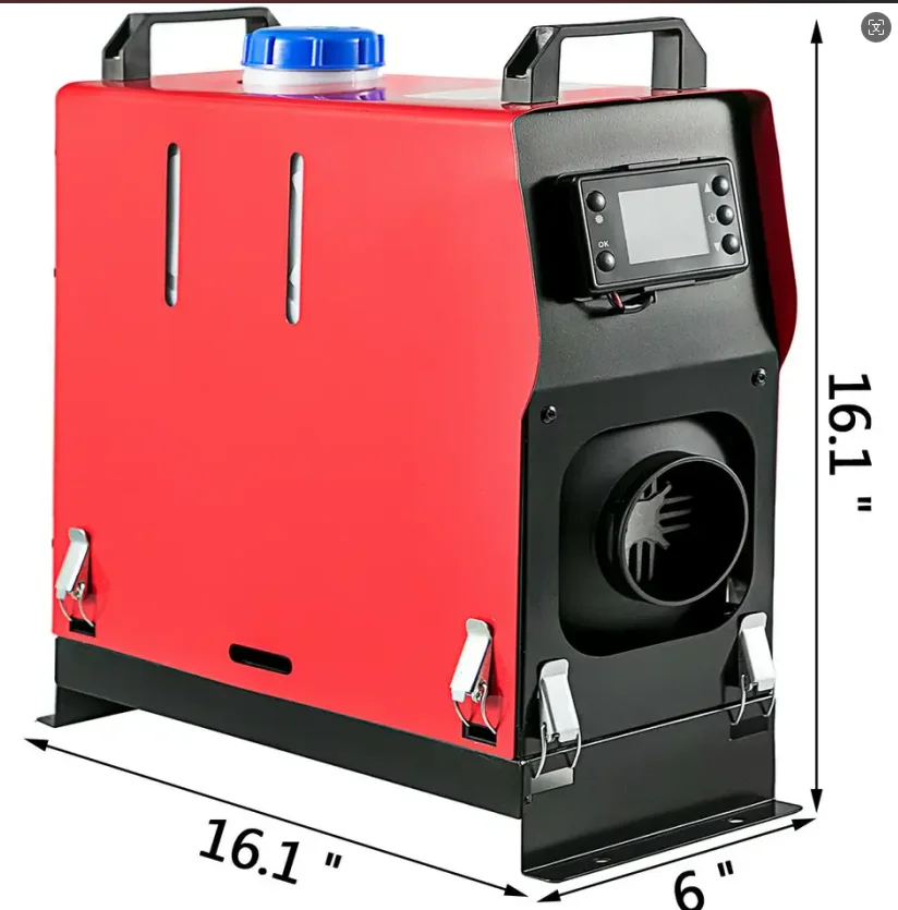 2025 2KW-8KW سخان هواء ديزل متعدد الطاقة للقارب والمركبات - جهد مزدوج 12 فولت/24 فولت للقافلة والشاحنة والسيارة