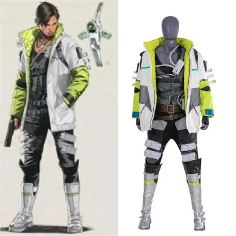 

Game Apex Legends Crypto Cosplay Initial Version Costumes Uniform Halloween Men Carnival Party Outfits