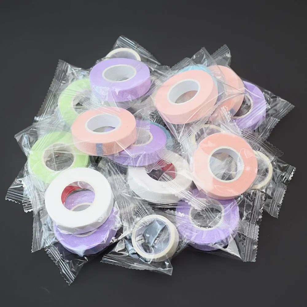 

Wholesale Eyelash Extension Tape Under Eye Patches Easy to Tear Micropore Tape Professional Lashes Tape Sensitive Skin Using