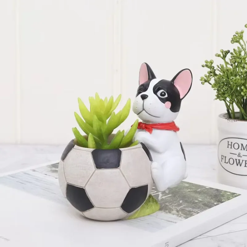 

Mini Animal Succulent Plant Pot Cute dogs Flower Planter Flowerpot Creative Design Home Decor Bonsai Pots