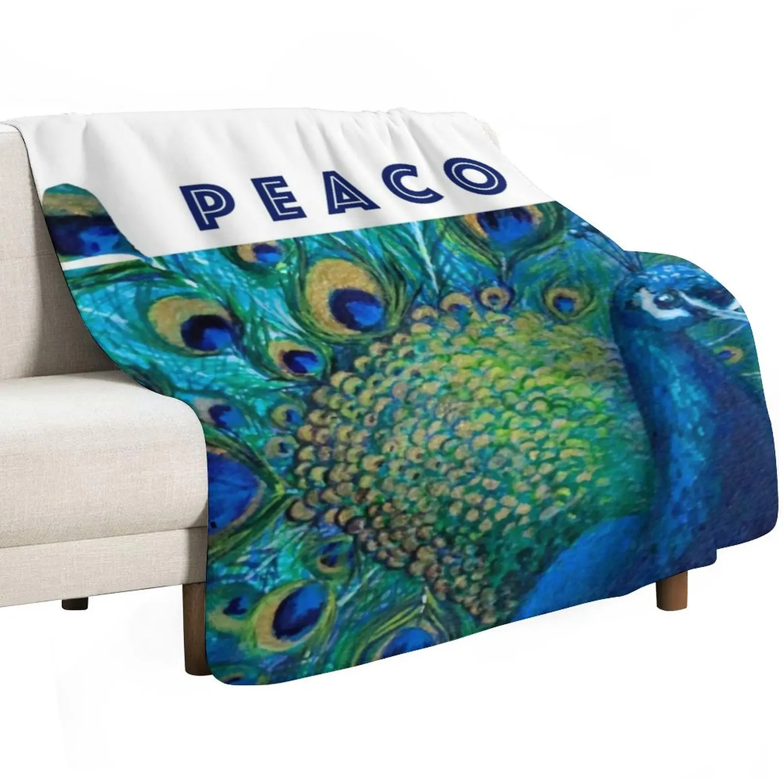I love peacocks Throw Blanket Quilt Furry heavy to sleep Blankets For Sofas for sofa Baby Blankets