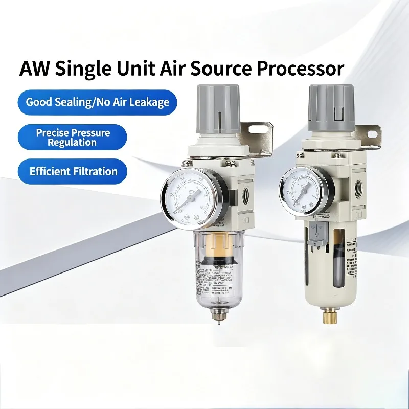 AW2000-02 AW3000-03 AW4000-04 Compressor Air Filter Controller Oil Seperator Filters Pneumatic Air Pressure Regulator