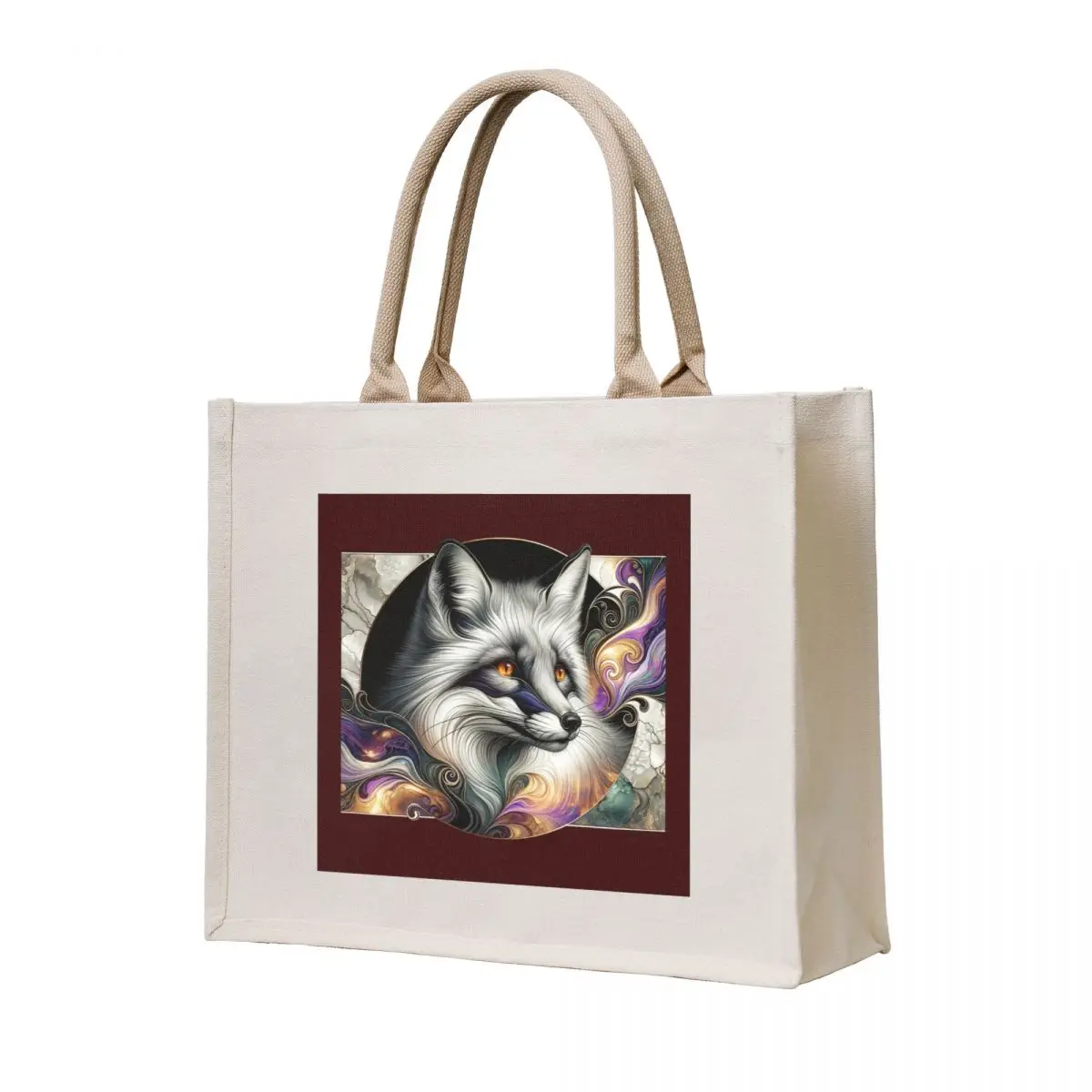

Dream of the Silver Fox Tote Bag shopping cart bags tote bag university sac pour femme