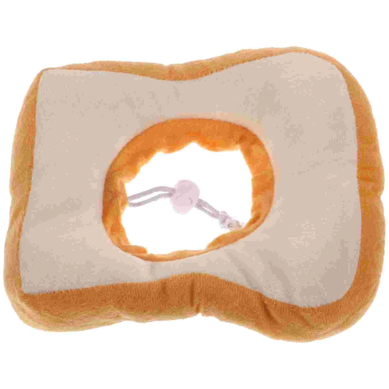 

Collar Soft Toast Bread Pet Cone Shape Cervical Lovely Cat Inflatable Dog Halloween Kitten Recovery Neck Decor