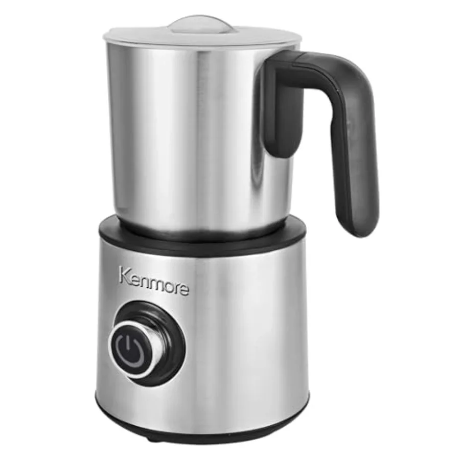 

Электрический вспениватель молока Kenmore для кофе, латте, капучино, горячего или холодного молока, портативный подогреватель и вспениватель молока