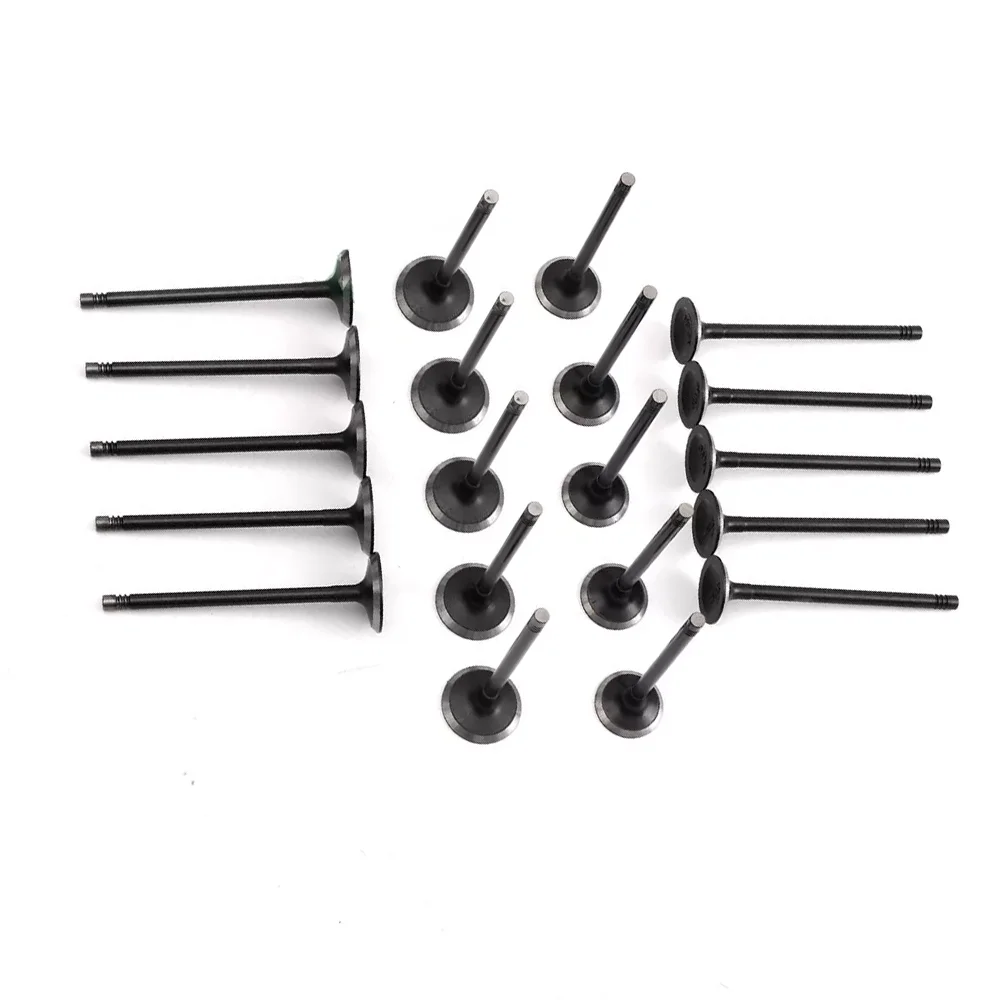 ボルボ用排気バルブセット,エンジン部品c30 c70 s40 s60 xc90 2.4l 2.5l l5 b5244s b5254t b5244t 01-16