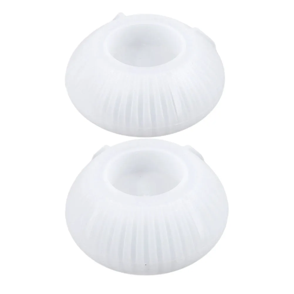 2Pcs Silicone Holder Mold Sphere Shape Resin Wax Cement Casting DIY Making Tool Fragrance Diffuser Holder Mold