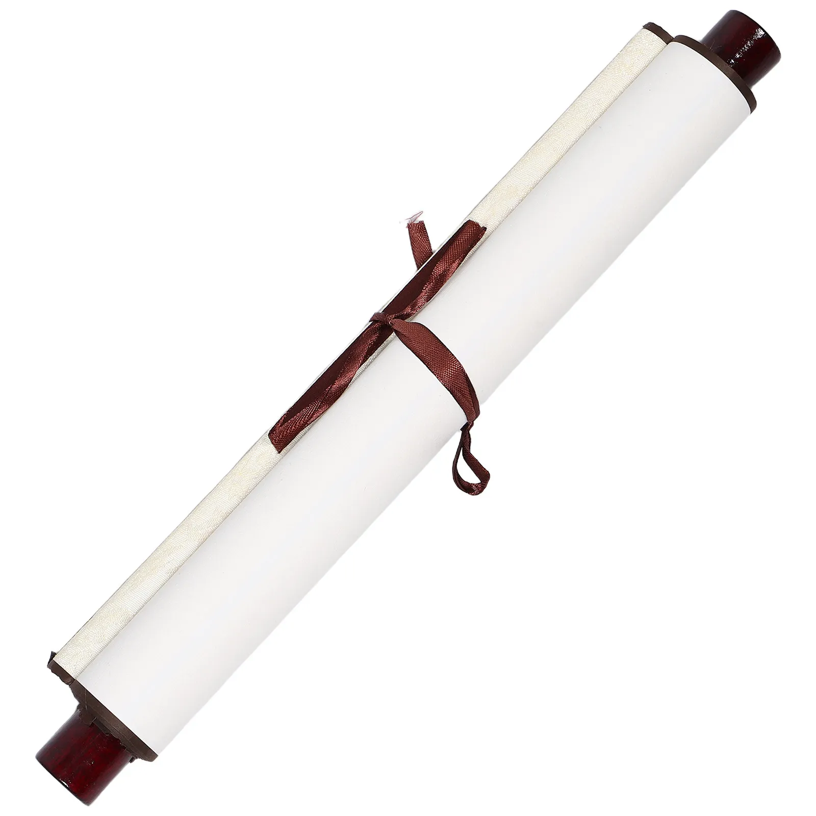 2Pcs Chinese Calligraphy Scroll Set Blank Xuan Paper for Calligraphy Painting Artistic Practice Suitable for Beginners Above