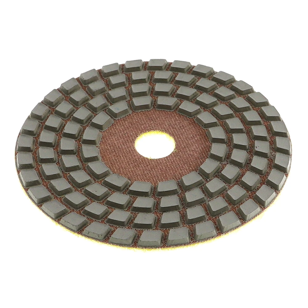 4PCS/Set 4Inch Diamond Dry Polishing Pad 4 Steps Premium Sharp Wall Polishing Pads For Granite Marble Stone Sanding Disc