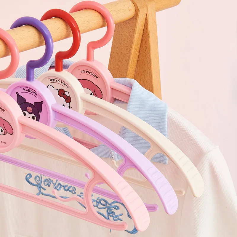 Cute Cartoon Punk Print Clothes Hanger High Value Kawaii Underwear Clothes Rack Large Size Ladies Daily Use Home Gift Wholesale
