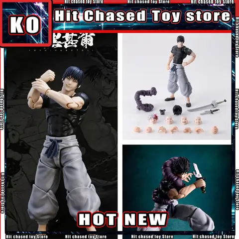 Hot New KO Bandai S.H.Figuarts Shf Toji Fushiguro Jujutsu Kaisen In Stock Anime Action Collection Figures Model Toys Gifts