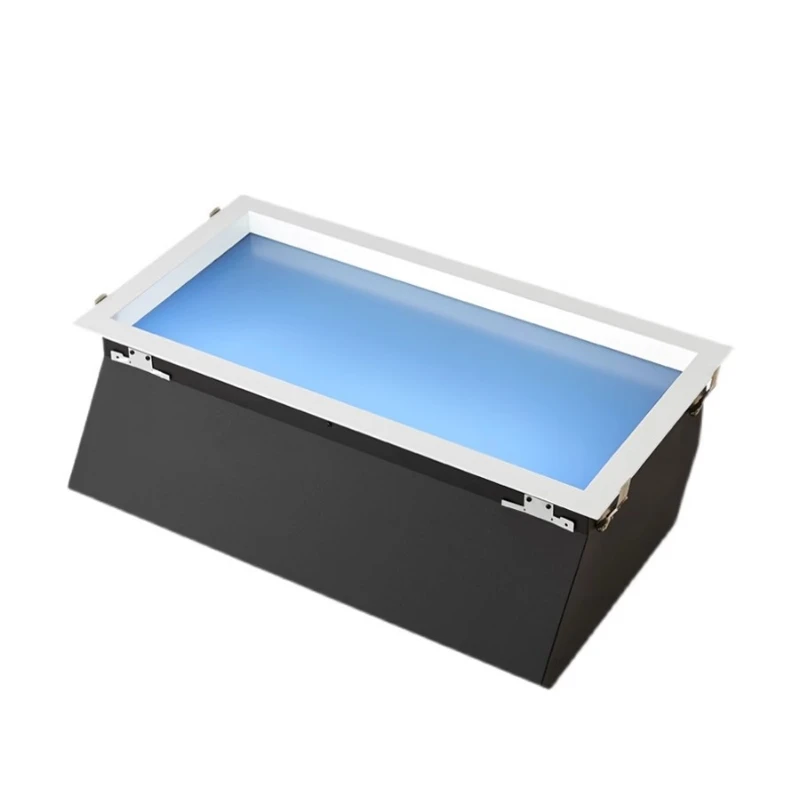 Clear sky light, sun natural light, ultra-thin imitation sunroof, clear ceiling light, intelligent blue sky light