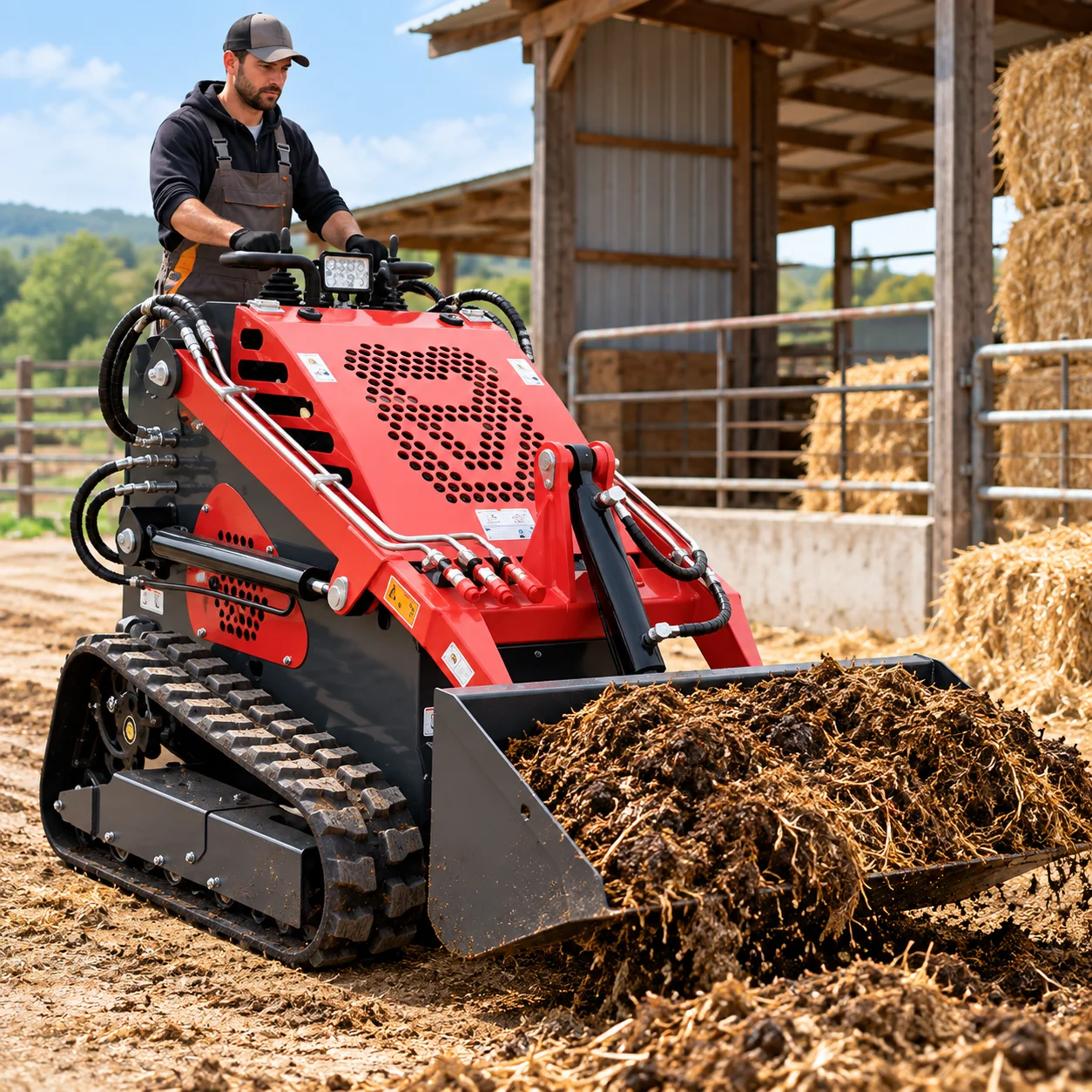 380E Small Crawler Loader 420c - Farming Jobs ulasan dan harga