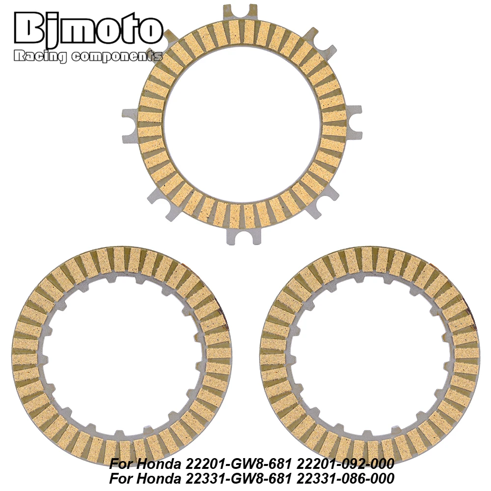 

Motorcycle Clutch Friction Plates For Honda ST50 TRX70 CT70 Trail 70 C70 Passport ATC70 Z50R XR70R XR50R CRF50F C90 CUB