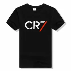 CR7 Boys Summer T-Shirt Cristiano Ronaldo T-Shirt Fashion Outdoor Leisure Training Sports T-Shirt Short Sleeve Sweatshirt