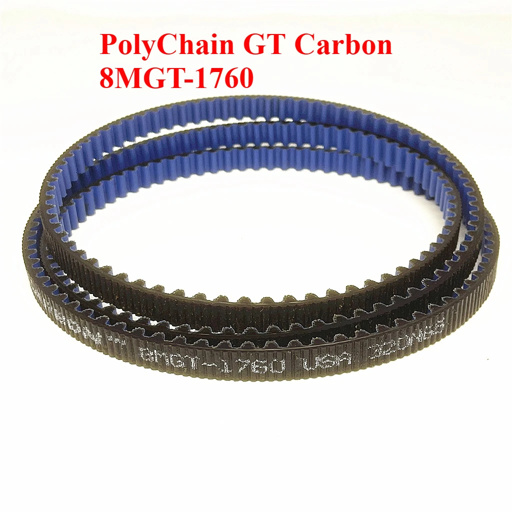 PolyChain GT Carbon 8MGT-1760 Zahnriemen aus Kohlefaser+PU für: Motorräder, Elektroroller, Industriefächer, CNC-Maschinen – Detail 5